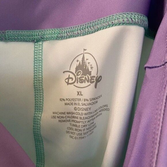 Run Disney runDisney Ariel The Little Mermaid Athletic Leggings Women's Size XL - Picture 6 of 12